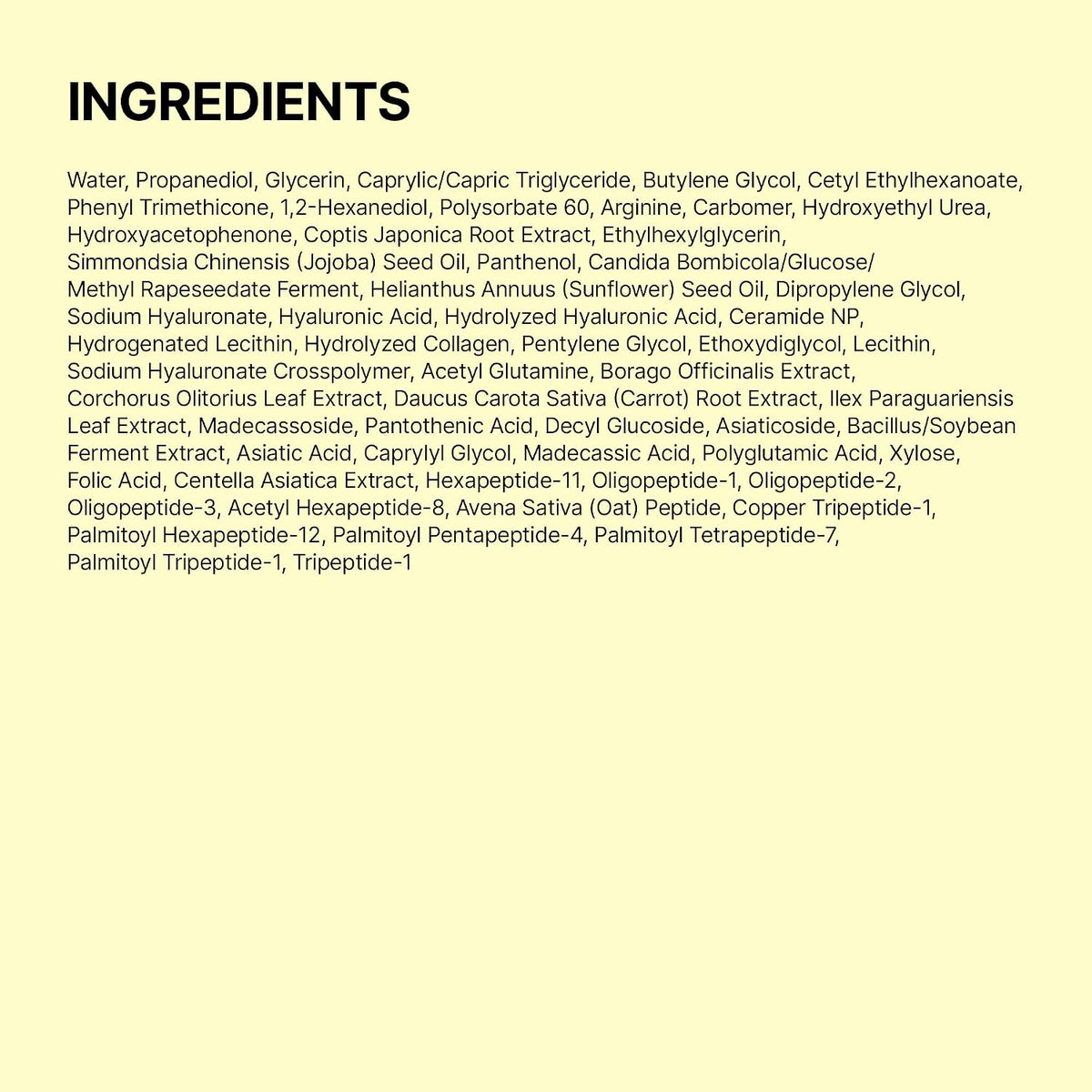 ongredients Skin Barrier Calming Lotion Barrier Care & Boost Glow