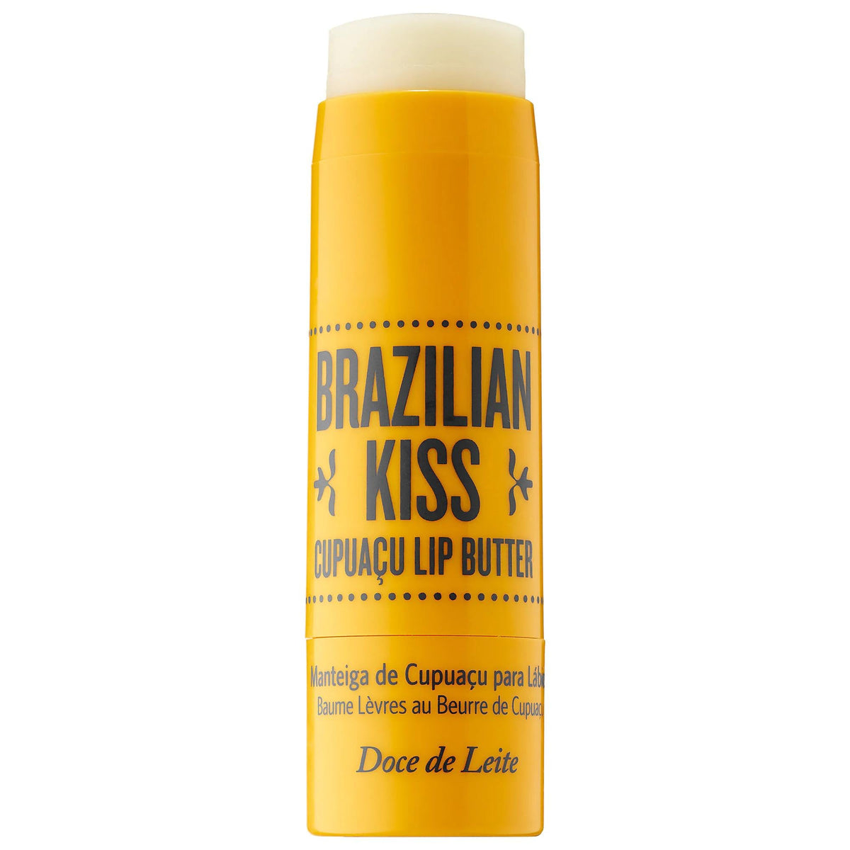 Sol de Janeiro Brazilian Kiss Cupua�u Lip Butter: Deeply Hydrating & Natural Lip Balm for Dry Lips - Paraben & Phthalate Free